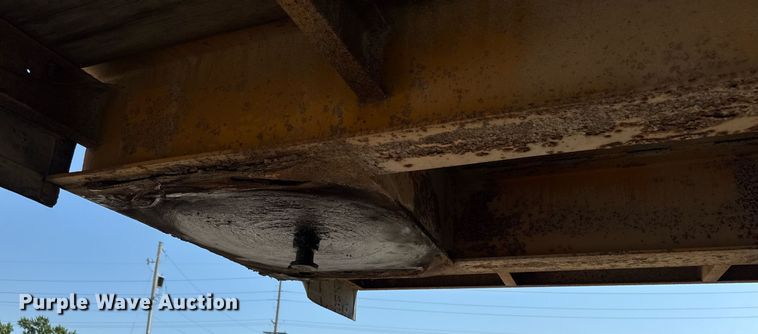 image for item ED1475 1979 Transport Trailer drop tilt deck equipment trailer