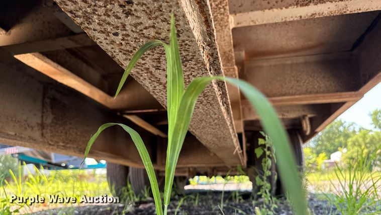 image for item ED1475 1979 Transport Trailer drop tilt deck equipment trailer