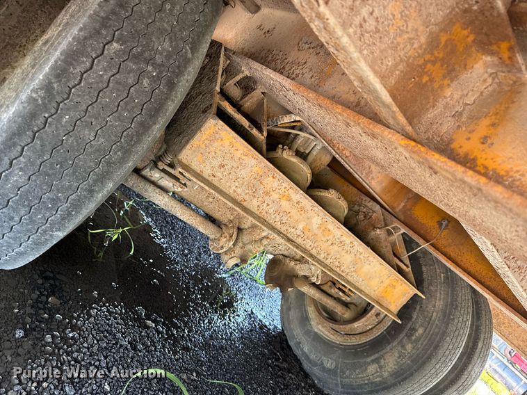 image for item ED1475 1979 Transport Trailer drop tilt deck equipment trailer