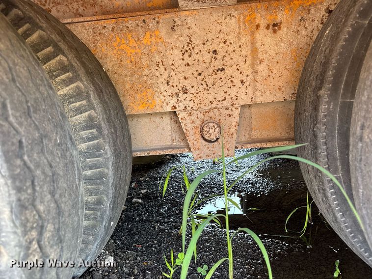 image for item ED1475 1979 Transport Trailer drop tilt deck equipment trailer