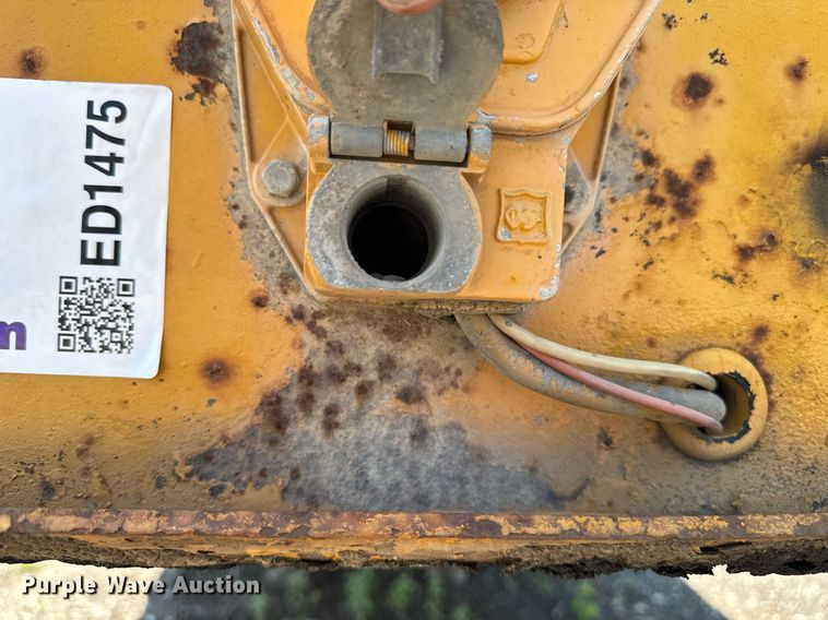 image for item ED1475 1979 Transport Trailer drop tilt deck equipment trailer