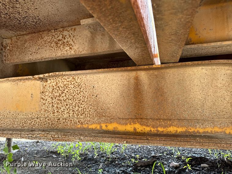 image for item ED1475 1979 Transport Trailer drop tilt deck equipment trailer