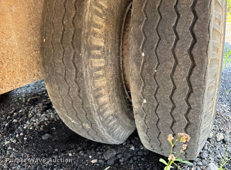 image for item ED1475 1979 Transport Trailer drop tilt deck equipment trailer