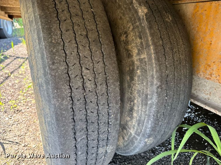 image for item ED1475 1979 Transport Trailer drop tilt deck equipment trailer