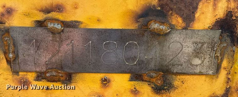 image for item ED1475 1979 Transport Trailer drop tilt deck equipment trailer