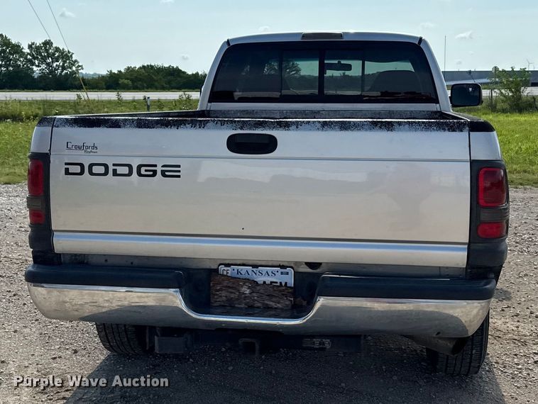 image for item ED4461 2001 Dodge Ram 2500 Quad Cab pickup truck