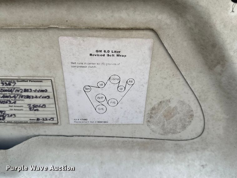 image for item ED5812 2014 Chevrolet Express 3500 shuttle bus