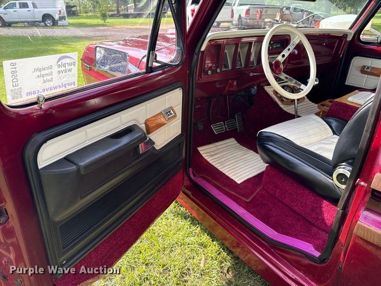 image for item ED5816 1978 Ford F100 pickup truck