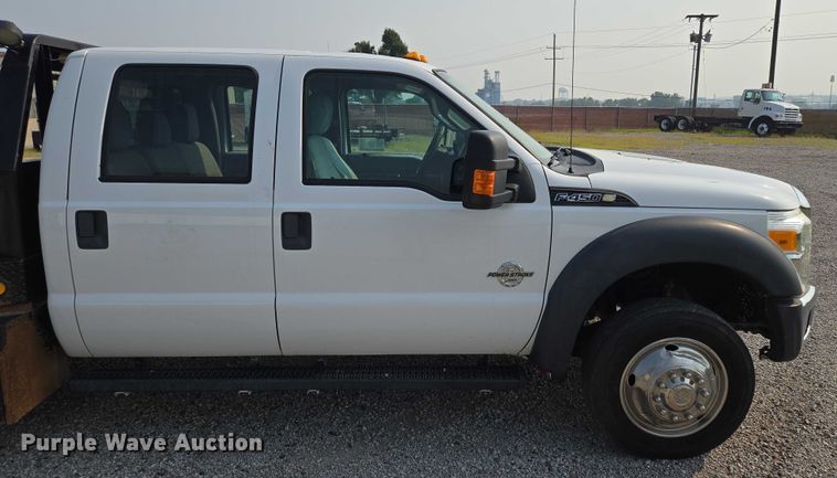 image for item EF1922 2014 Ford F450 Crew Cab flatbed truck