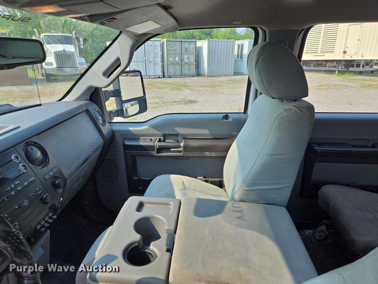 image for item EF1922 2014 Ford F450 Crew Cab flatbed truck