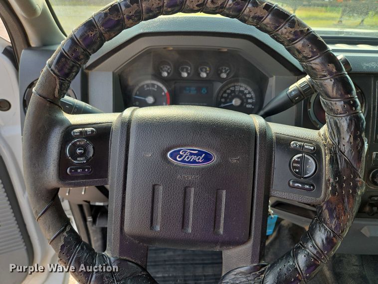 image for item EF1922 2014 Ford F450 Crew Cab flatbed truck