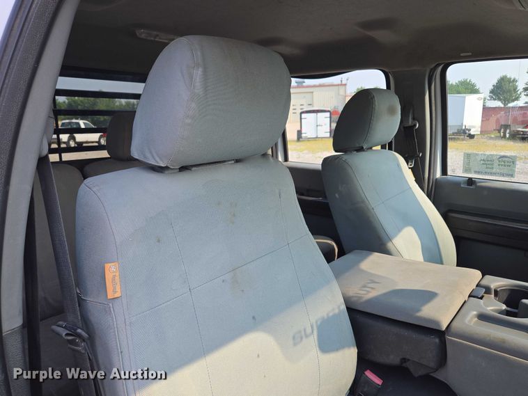 image for item EF1922 2014 Ford F450 Crew Cab flatbed truck