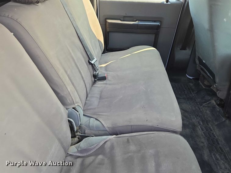 image for item EF1922 2014 Ford F450 Crew Cab flatbed truck