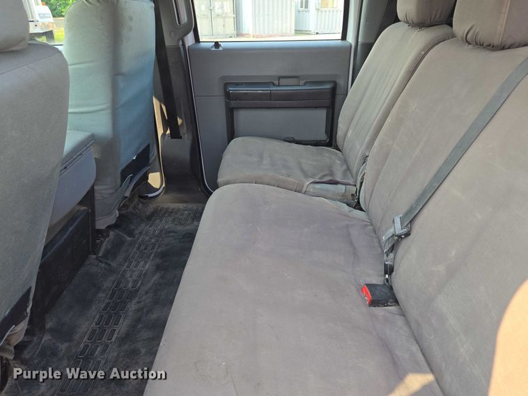 image for item EF1922 2014 Ford F450 Crew Cab flatbed truck