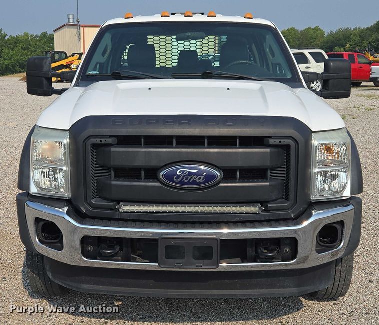image for item EF1925 2016 Ford F450 Crew Cab flatbed truck