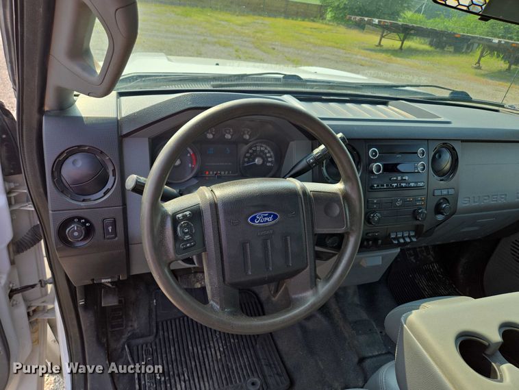 image for item EF1925 2016 Ford F450 Crew Cab flatbed truck