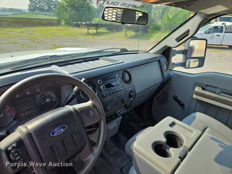 image for item EF1925 2016 Ford F450 Crew Cab flatbed truck