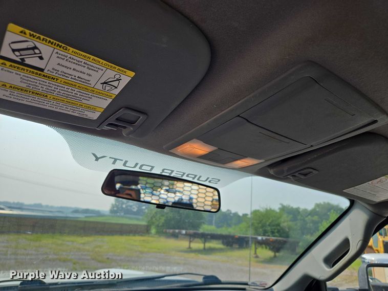 image for item EF1925 2016 Ford F450 Crew Cab flatbed truck