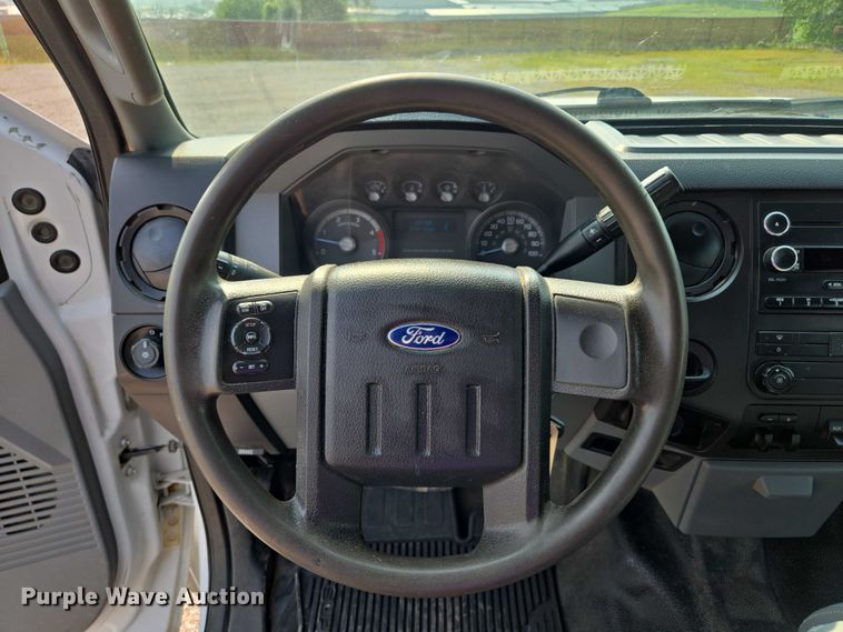 image for item EF1925 2016 Ford F450 Crew Cab flatbed truck