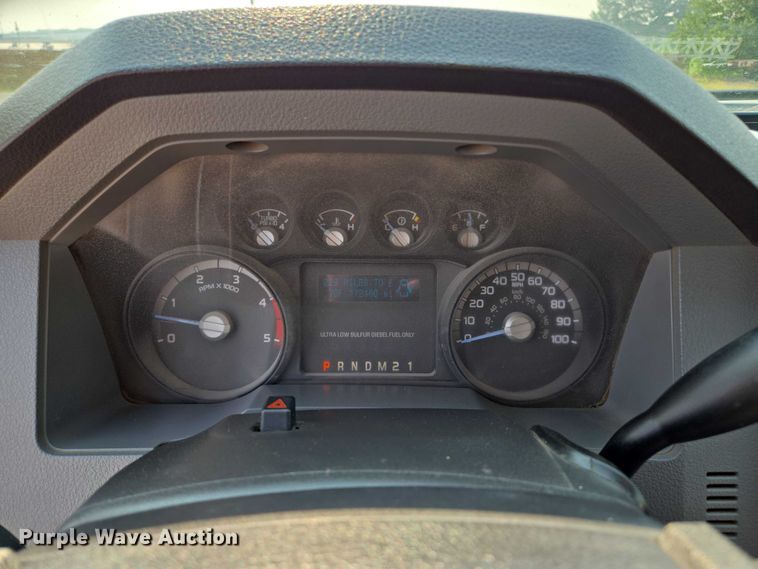 image for item EF1925 2016 Ford F450 Crew Cab flatbed truck