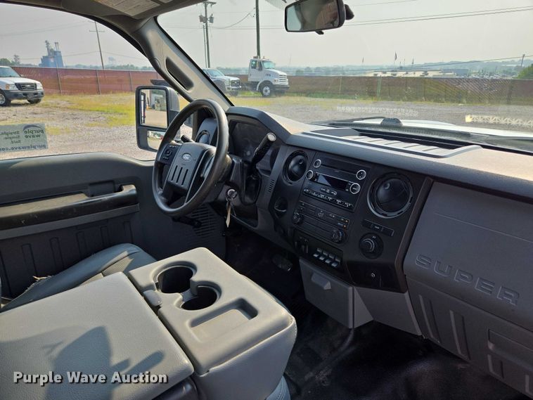 image for item EF1925 2016 Ford F450 Crew Cab flatbed truck