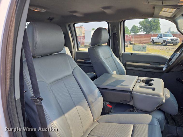 image for item EF1925 2016 Ford F450 Crew Cab flatbed truck