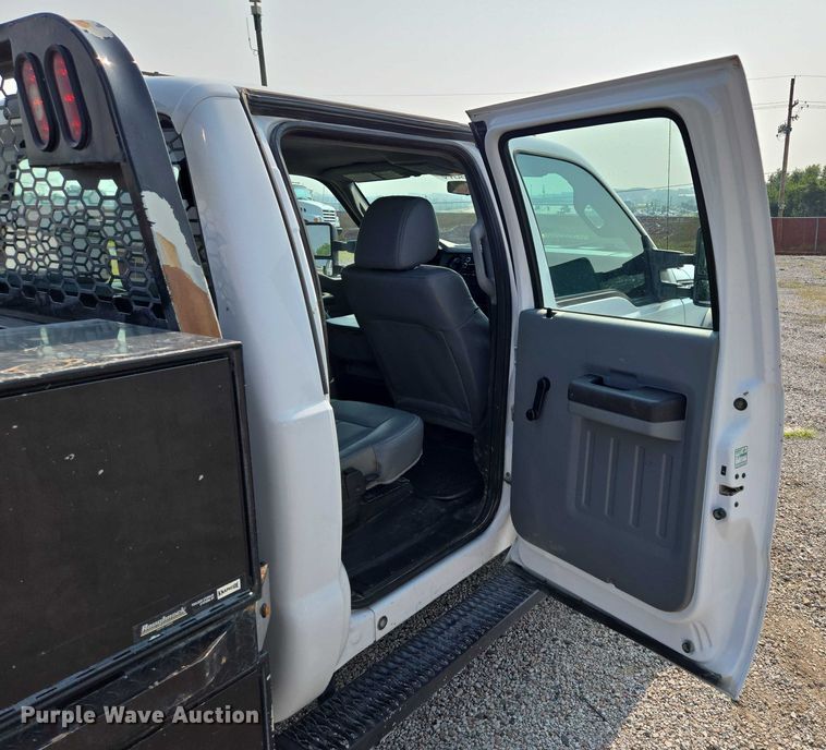 image for item EF1925 2016 Ford F450 Crew Cab flatbed truck