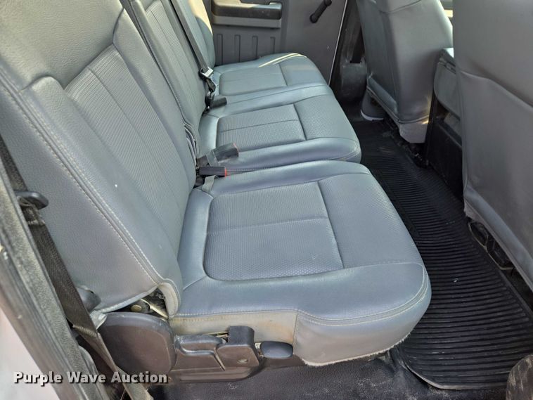 image for item EF1925 2016 Ford F450 Crew Cab flatbed truck