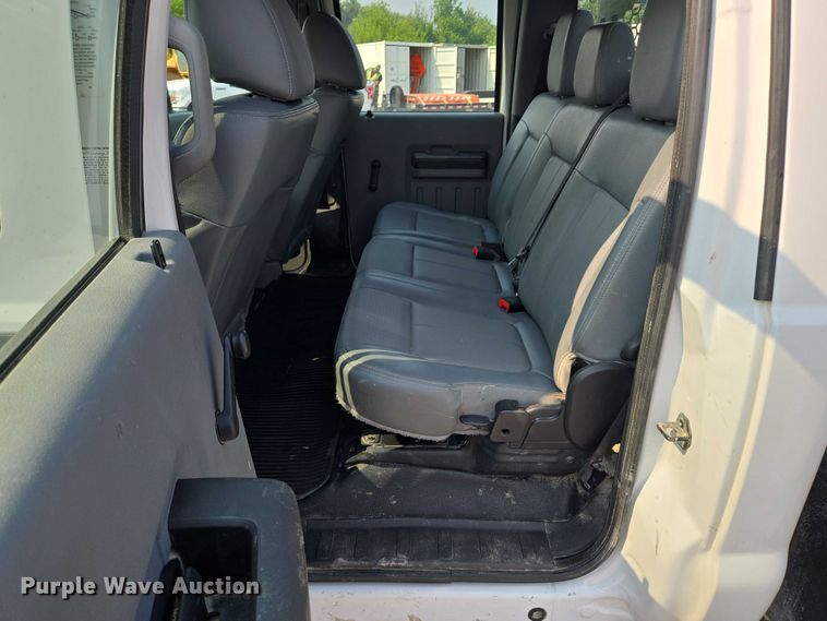 image for item EF1925 2016 Ford F450 Crew Cab flatbed truck