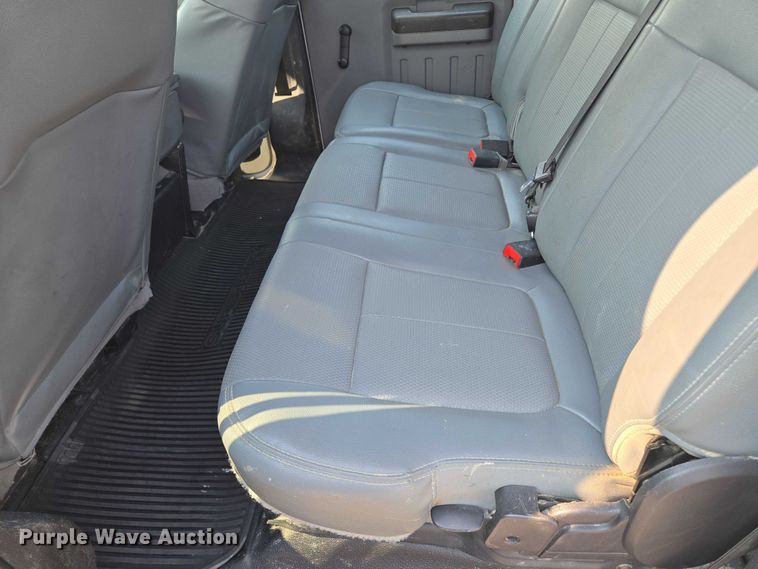 image for item EF1925 2016 Ford F450 Crew Cab flatbed truck