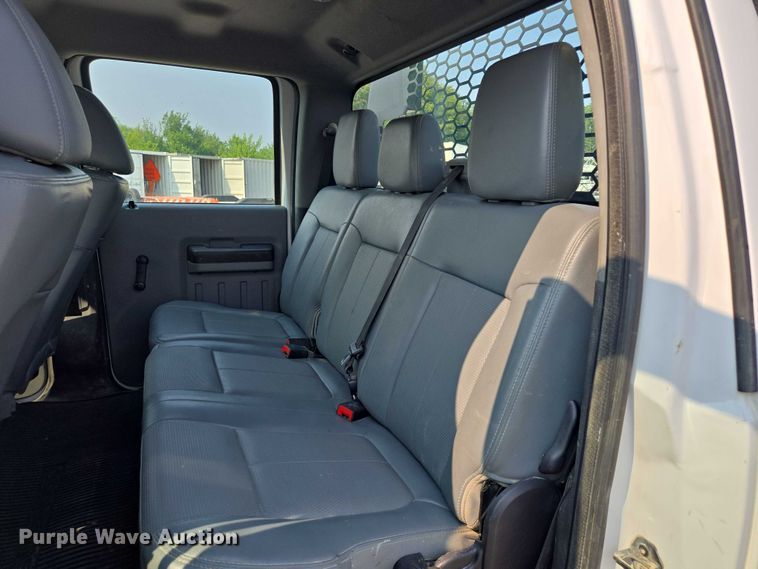 image for item EF1925 2016 Ford F450 Crew Cab flatbed truck