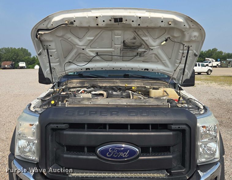 image for item EF1925 2016 Ford F450 Crew Cab flatbed truck