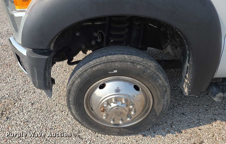 image for item EF1925 2016 Ford F450 Crew Cab flatbed truck