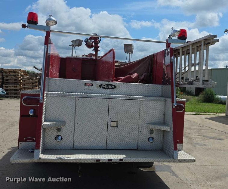 image for item EF3737 1982 Ford 8000 pumper fire truck