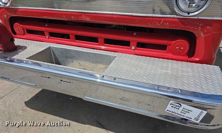 image for item EF3737 1982 Ford 8000 pumper fire truck