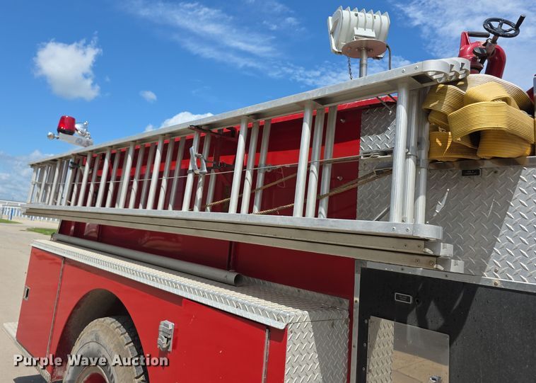 image for item EF3737 1982 Ford 8000 pumper fire truck