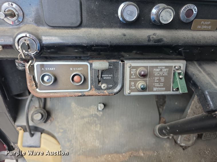 image for item EF3737 1982 Ford 8000 pumper fire truck