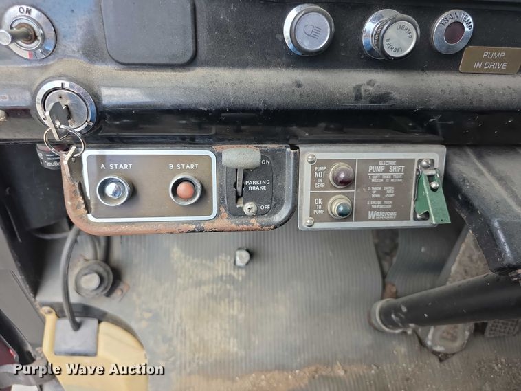 image for item EF3737 1982 Ford 8000 pumper fire truck