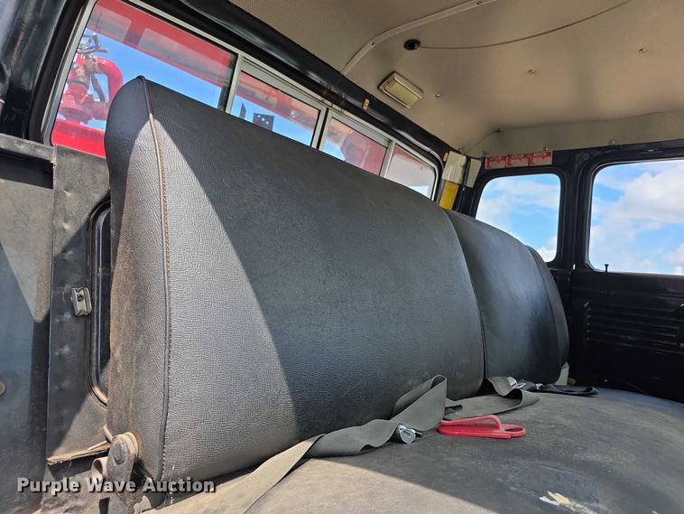 image for item EF3737 1982 Ford 8000 pumper fire truck