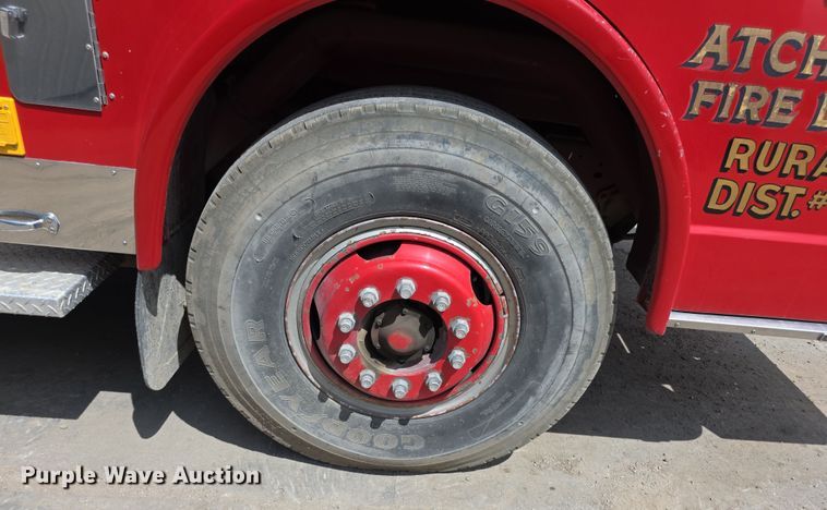 image for item EF3737 1982 Ford 8000 pumper fire truck