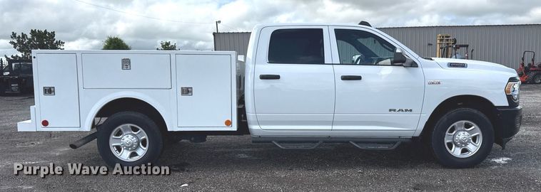 image for item EG5901 2021 Dodge Ram 2500 Quad Cab utility bed pickup truck