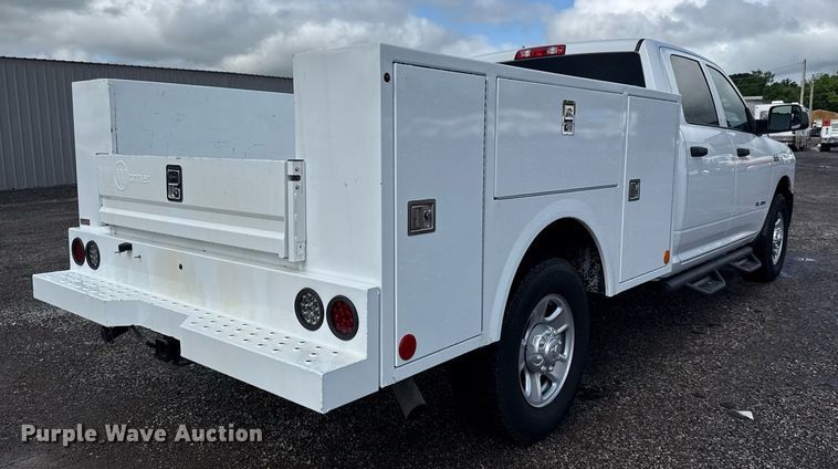 image for item EG5901 2021 Dodge Ram 2500 Quad Cab utility bed pickup truck