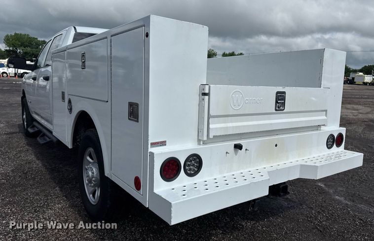 image for item EG5901 2021 Dodge Ram 2500 Quad Cab utility bed pickup truck