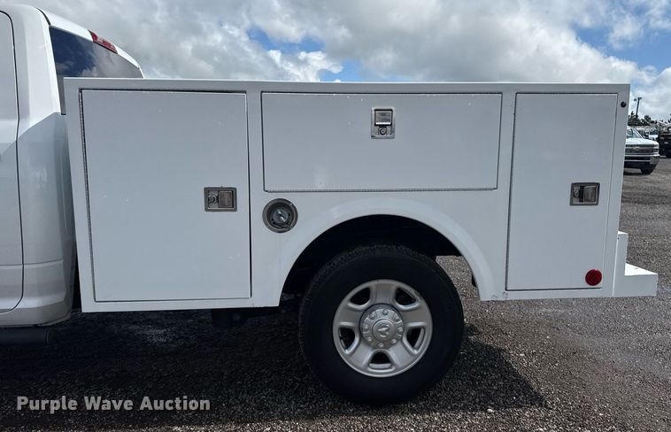 image for item EG5901 2021 Dodge Ram 2500 Quad Cab utility bed pickup truck