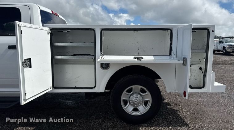 image for item EG5901 2021 Dodge Ram 2500 Quad Cab utility bed pickup truck