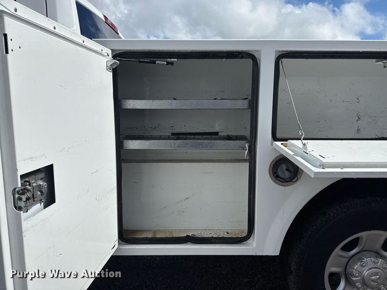 image for item EG5901 2021 Dodge Ram 2500 Quad Cab utility bed pickup truck