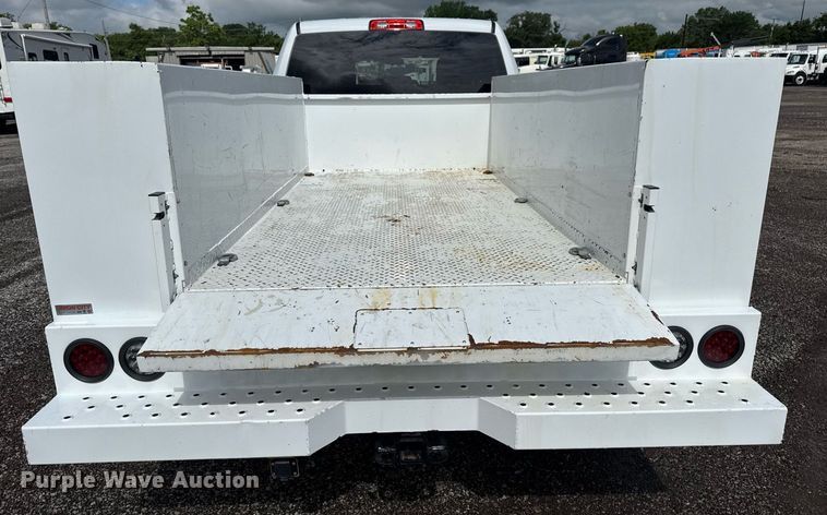 image for item EG5901 2021 Dodge Ram 2500 Quad Cab utility bed pickup truck