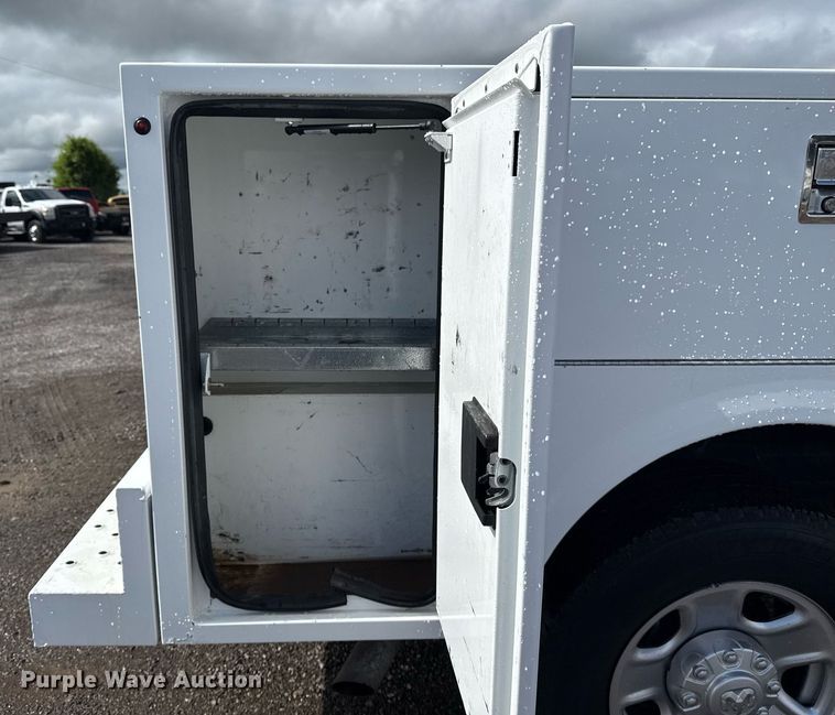 image for item EG5901 2021 Dodge Ram 2500 Quad Cab utility bed pickup truck