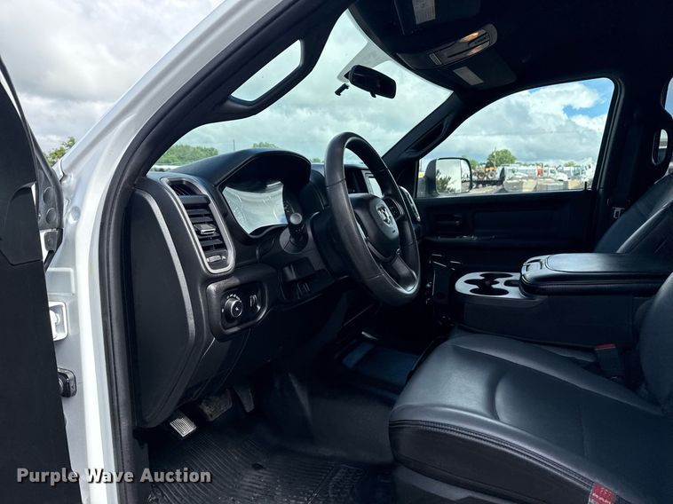 image for item EG5901 2021 Dodge Ram 2500 Quad Cab utility bed pickup truck