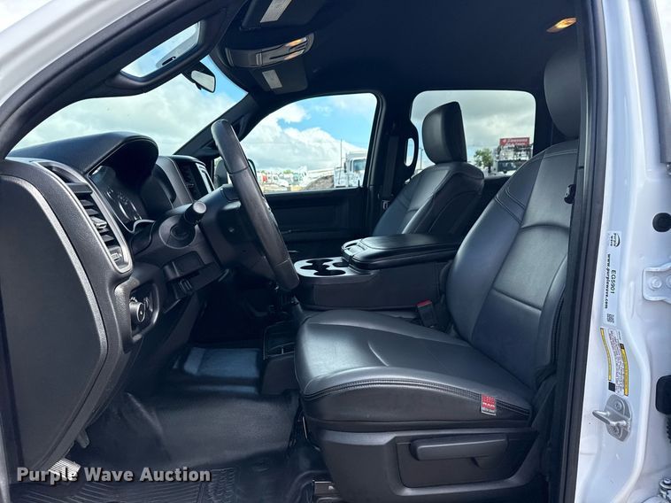 image for item EG5901 2021 Dodge Ram 2500 Quad Cab utility bed pickup truck